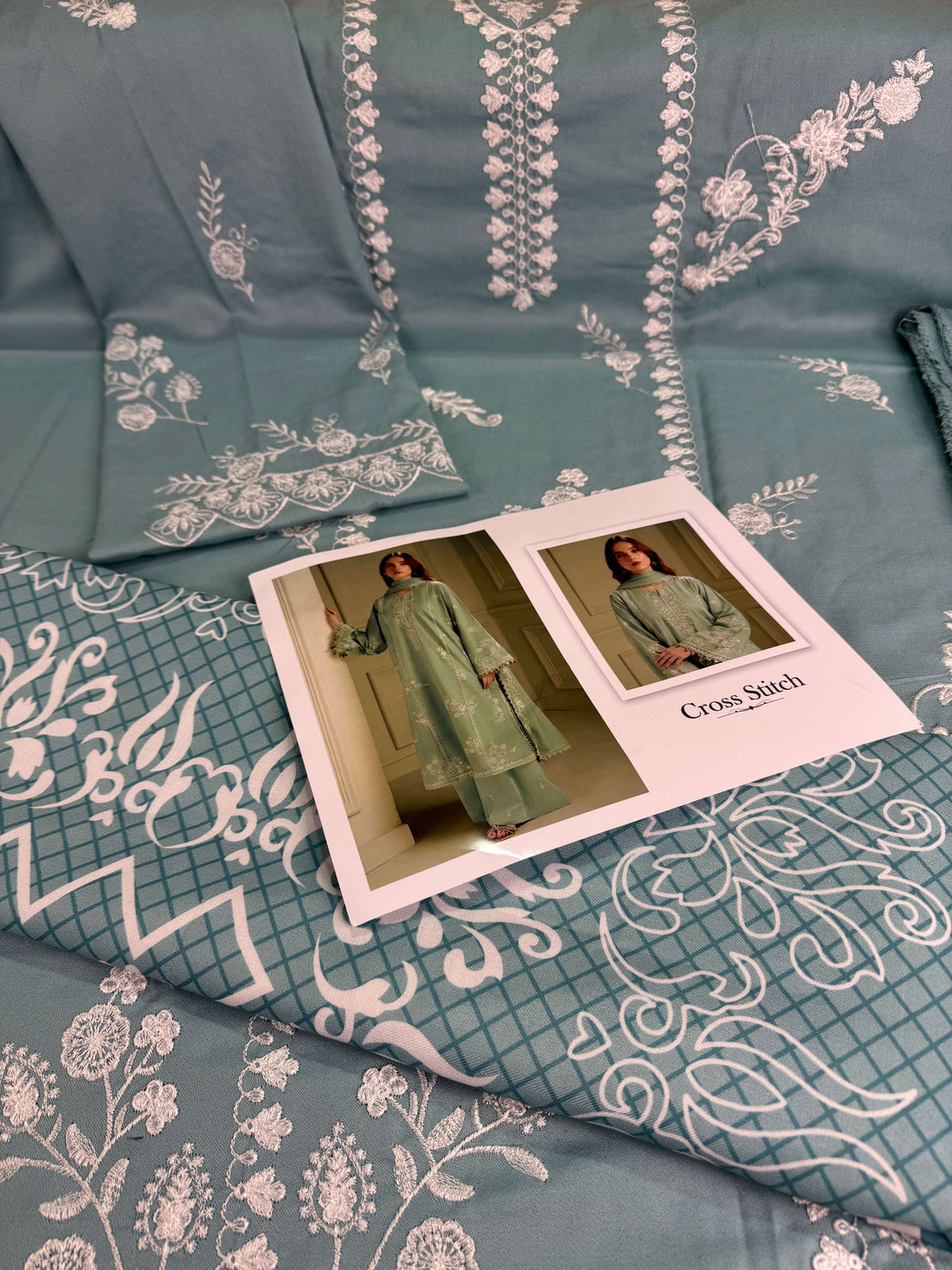 Cross Stitch |Ivory & Sage Luxe Zehra Studio