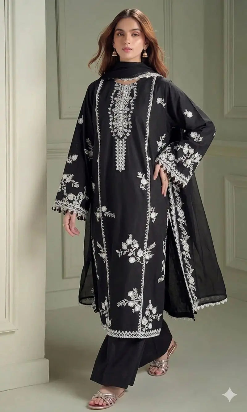 Cross Stitch Heavy Black 3pc