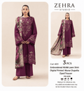 KESHMA|UNSTITCHED SUIT 3PCS Zehra Studio