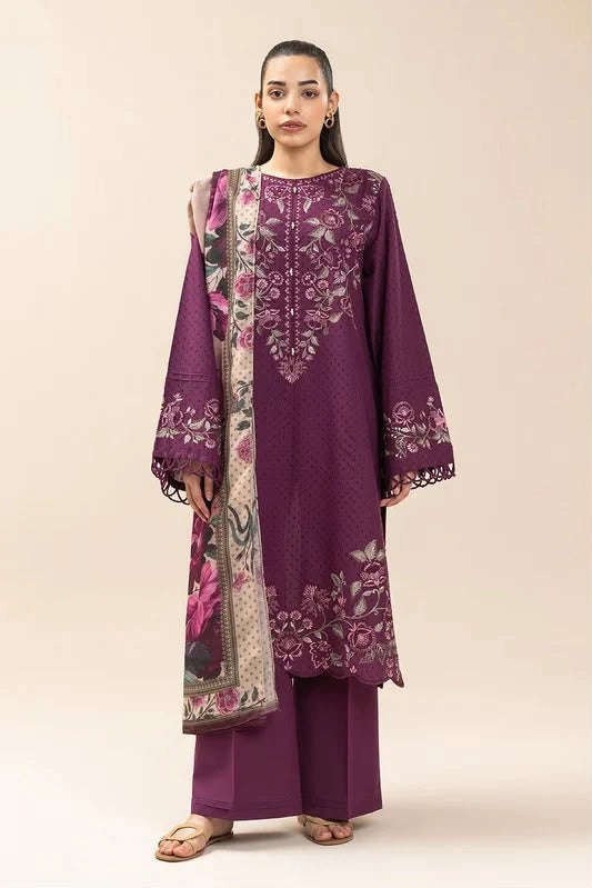 KESHMA|UNSTITCHED SUIT 3PCS Zehra Studio
