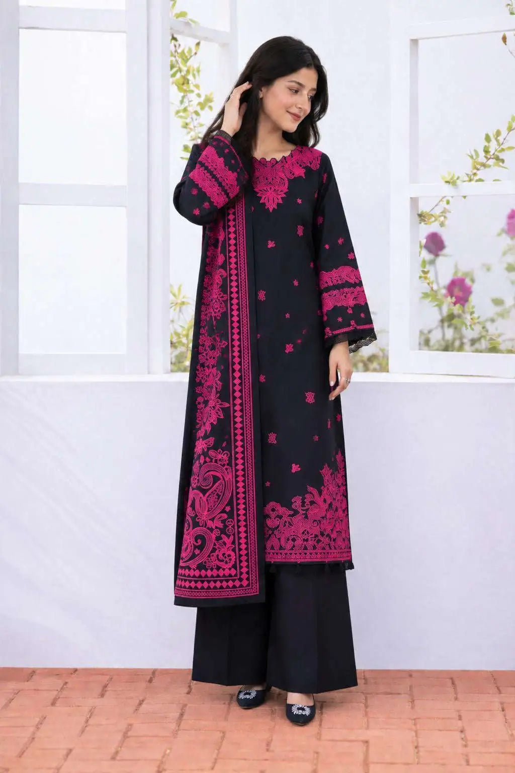 Ravelle|Unstitched Suit 3PCS Zehra Studio